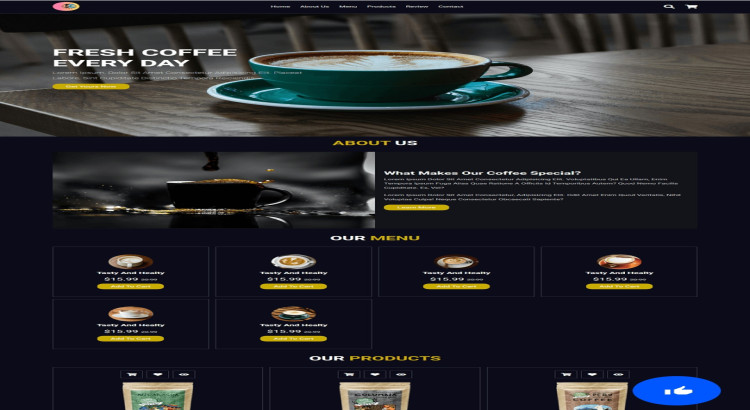 Web sites land pages